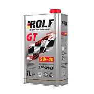 Моторное масло ROLF GT API SN/CF 5W40 синтетическое 1 л