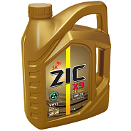 Моторное масло ZIC X9 FE 0W30 синтетическое 4 л
