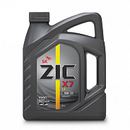 Моторное масло ZIC X7 LS 5W30 синтетическое 6 л