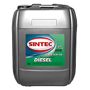 Моторное масло Sintec Diesel 15W40 минеральное 20 л