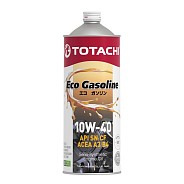 Моторное масло Totachi Eco Gasoline SN/CF A3/B4 10W40 полусинтетическое 1 л