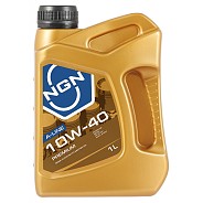 Моторное масло NGN Premium A-Line 10W40 полусинтетическое 1 л