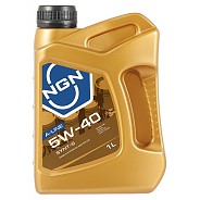 Моторное масло NGN Synt-S A-Line 5W40 полусинтетическое 1 л